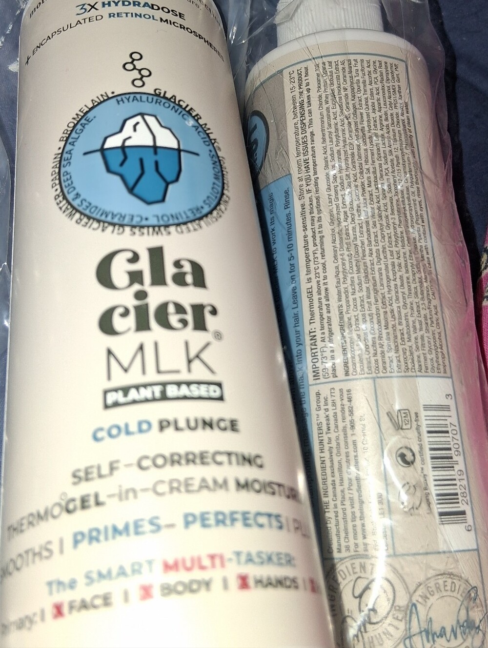 Cold Plunge Plant-Based Exfoliant & Body Scrub - White
